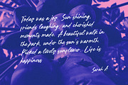 Better Wednesday - SVG Script, a Script Font by Letterhend Studio (Thumbnail 9 of 12)