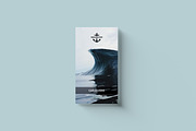 Sea Business Card, a Business Card Template by Nikolozgraphic (Thumbnail 3 of 4)