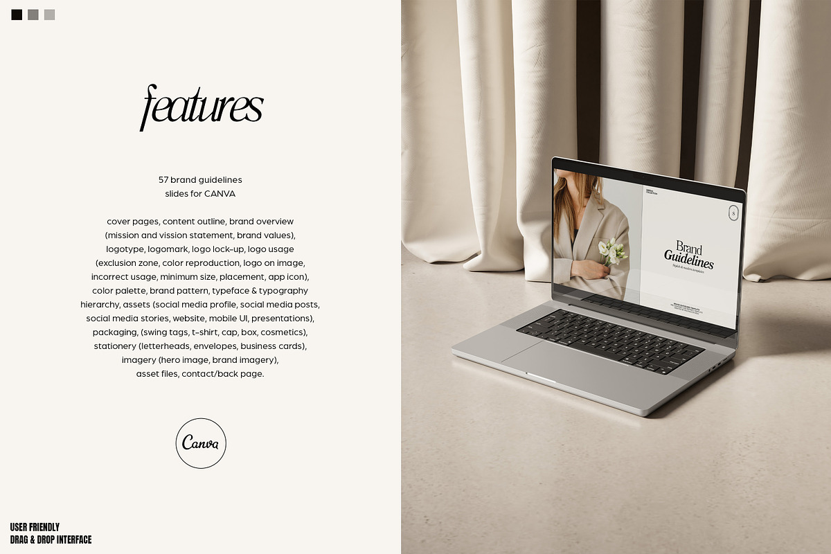SERE / Brand Guidelines, a Presentation Template by Wildnun Studio (Photo 3 of 24)