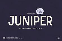 Juniper Display Font