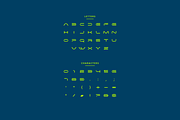 Copacro - Modern Futuristic Typeface, a Font by Letterna (Thumbnail 3 of 4)