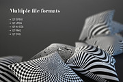 Op Art - Vector backgrounds bundle, a Background Graphic by RDShop (Thumbnail 4 of 14)