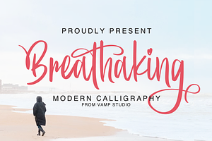 Breathaking Stylish Script Font