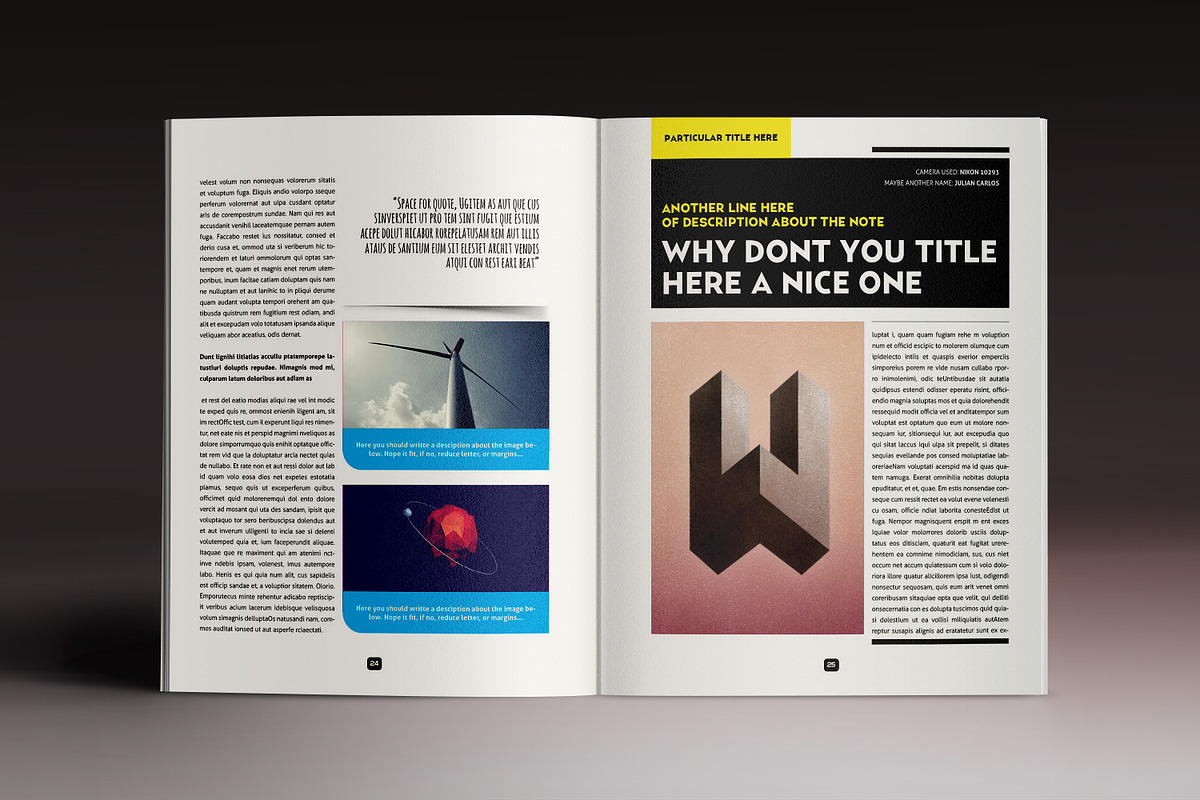 Design Magazine 5, a Magazine Template by Luuqas Design (Photo 11 of 17)
