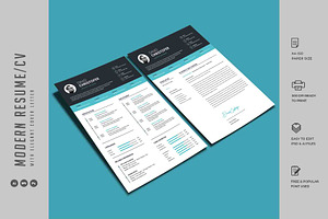 225. Modern Resume Template