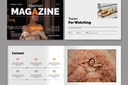 Fashion Magazine Design Layout, a Magazine Template by MightyDesign (Thumbnail 2 of 8)