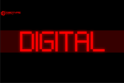 Digital - Regular, a Font by Qbotype Fonts (Thumbnail 1 of 2)