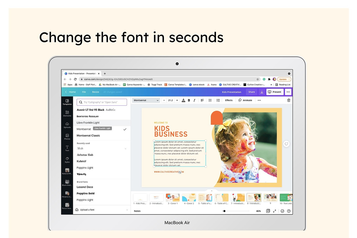 Kids Presentation, a Presentation Template by Cultive Creative (Photo 6 of 14)