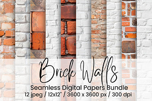 Brick Walls Seamless