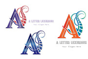 A LETTER LUXURIOUS LOGO TEMPLATE, a Branding & Logo Template by FusionadCreates (Thumbnail 6 of 7)