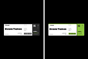 Event Ticket Layout Design Template, a Stationery Template by DesignCrest (Thumbnail 8 of 11)