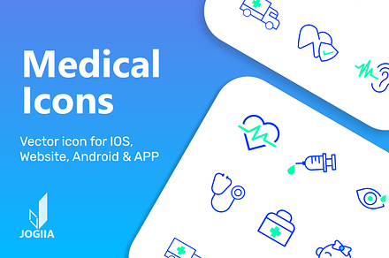 Medical Icons for Website and App