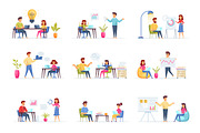 Flat Concepts Illustrations, a Finance Illustration by alexdndz (Thumbnail 12 of 21)