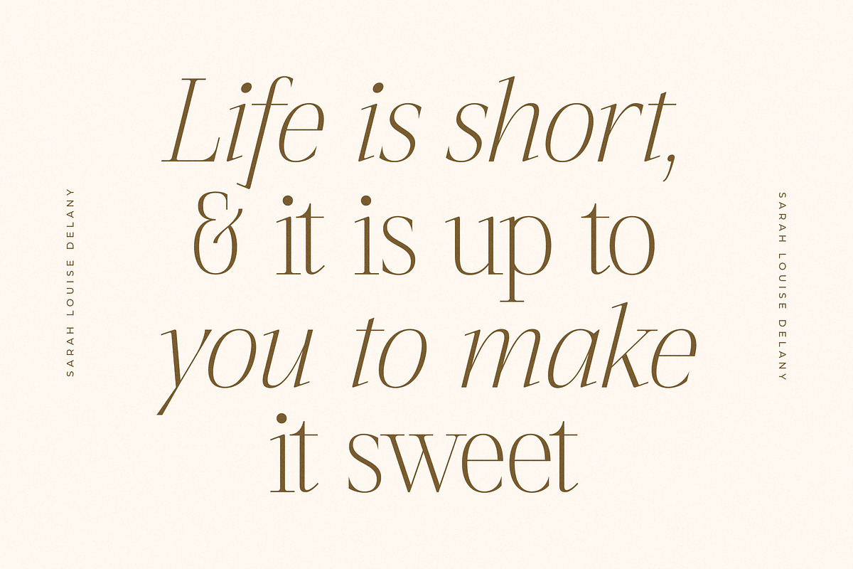 Seraphine Modern Font Serif, a Serif Font by Letterena Studios (Photo 10 of 15)