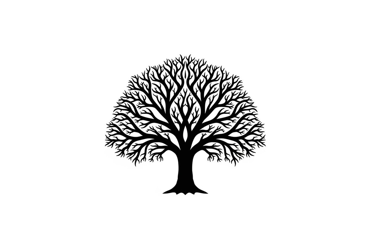 Tree Silhouette Vector Bundle, an Illustration by musafir_fashion (Photo 41 of 51)