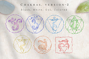 Unique Zen Chakras 40 items, an Illustration by anvinoart (Thumbnail 8 of 13)