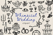 Whimsical Wedding Clipart, an Object Illustration by Teresa Art Store (Thumbnail 1 of 11)