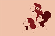 International Women's Day Cards, a Person Illustration by Mary Long (Thumbnail 3 of 6)