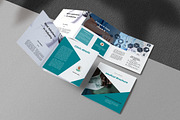 Health Care Square Trifold Brochure, a Brochure Template by Kahuna Design (Thumbnail 1 of 4)
