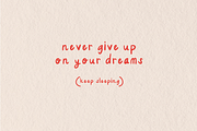 BUBBLE GUM a handwritten font, a Handwritten Font by Jannasuedesign (Thumbnail 3 of 10)