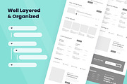 Podcast Wireframe Website, a Wireframe Template by INSPR STD (Thumbnail 2 of 6)