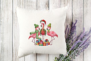 Christmas Flamingo Png, Flamingo Png, a Graphic by Designking (Thumbnail 2 of 4)