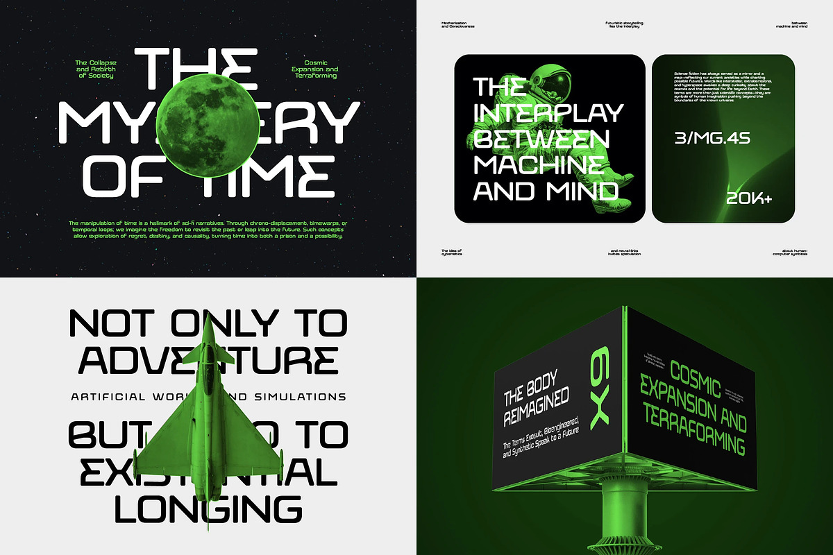 Techno – 8 Font Bundle, a Sans Serif Font by Brand Earth (Photo 5 of 9)