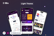 Filllo Live Score App UI Kit, an UI Kit Template by floxui (Thumbnail 5 of 8)