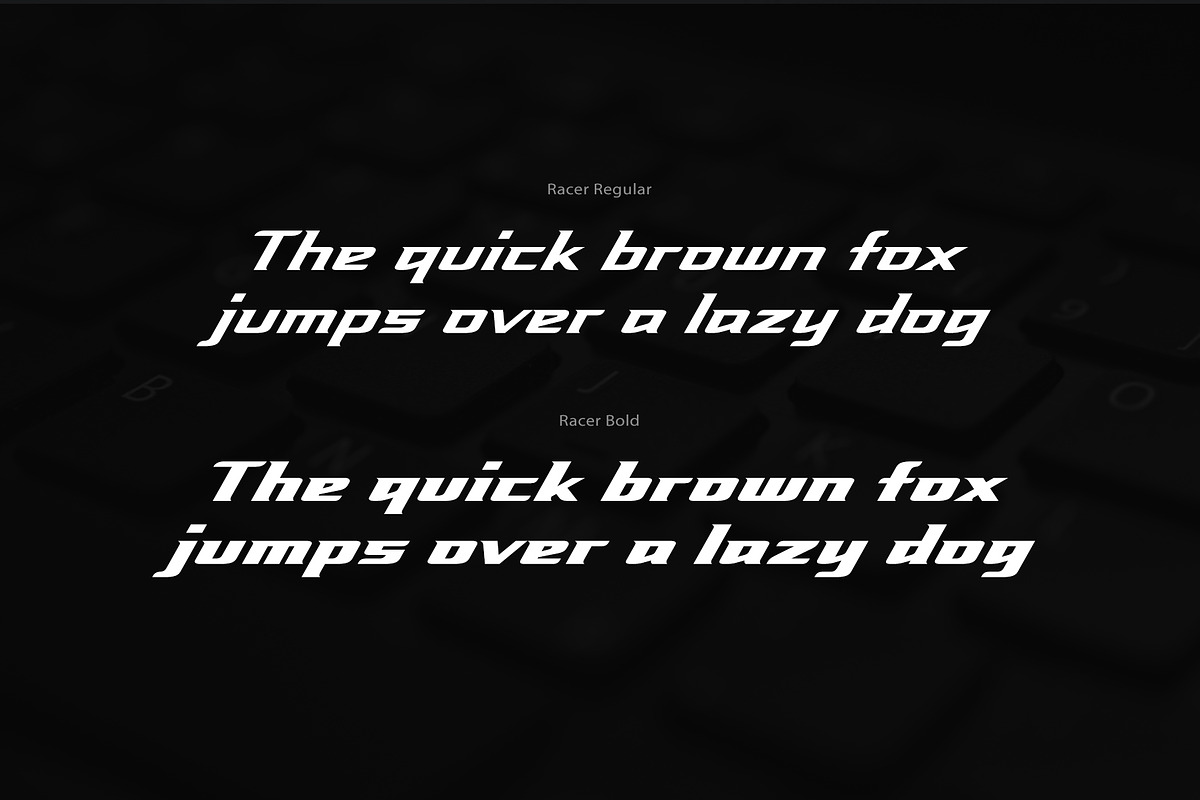 Racer Futuristic Font, a Font by sunnytudu (Photo 4 of 5)