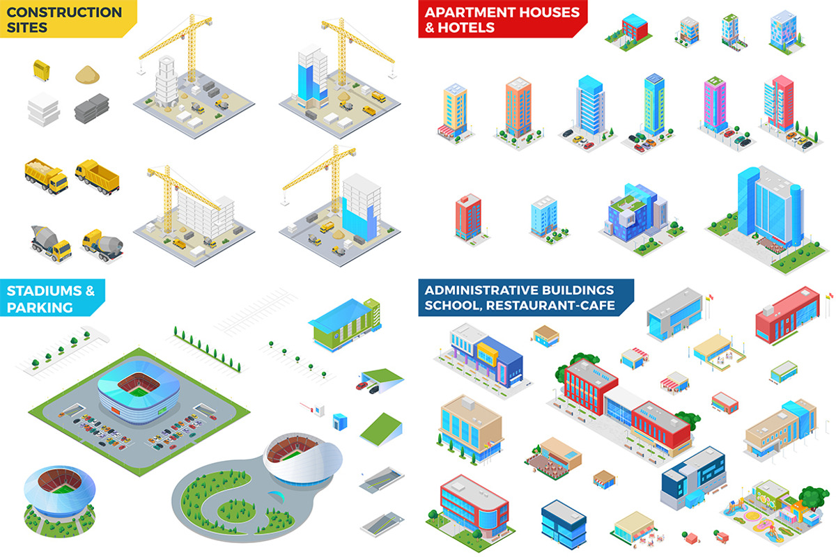 Isometric Vector Collection 2020, a Person Illustration by Sentavio