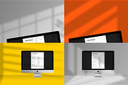 Shadows and lights mockup for Sketch, a Product Mockup by Leschinger.cz (Thumbnail 1 of 13)