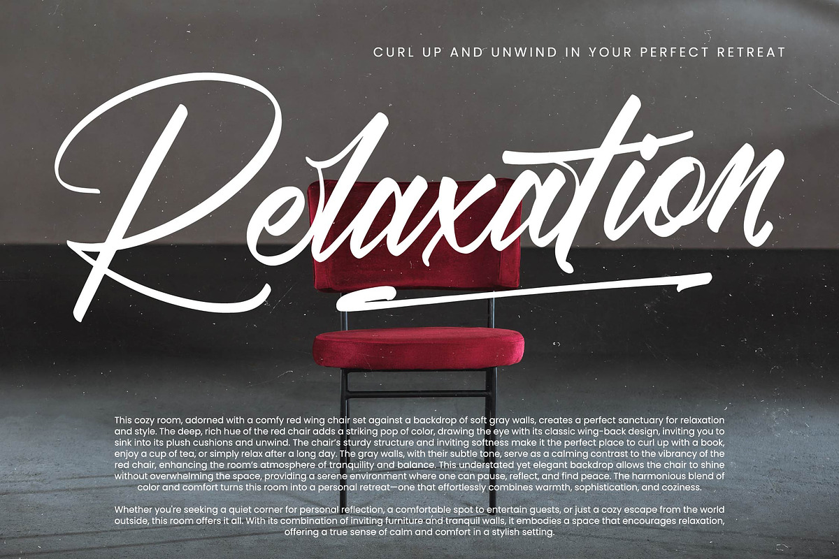 Black Fatal Brush Calligraphy Font, a Script Font by stylishtype.co (Photo 12 of 20)
