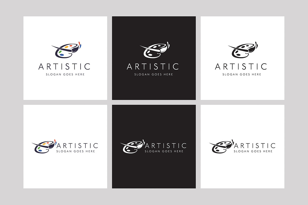 Artist Logo Template, a Branding & Logo Template by BrandPacks