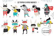 SUPER HERO, an Animal Illustration by Oksana Stepova (Thumbnail 2 of 16)