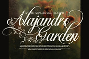 Mahogany Wedding Script Font, a Script Font by Graphicxell (Thumbnail 2 of 8)
