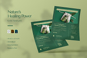 Nature Healing Power - Flyer, a Flyer Template by VUNIRA (Thumbnail 1 of 3)