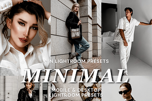 15 MINIMAL BLOGGER LIGHTROOM PRESETS