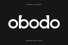 Obodo Creative Logo Font