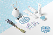 Hand-Drawn Vintage Floral DIY Kit, a Pattern Graphic by Oleg Ribar (Thumbnail 2 of 11)