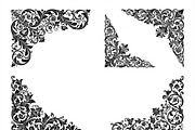 30 Elegant Floral Corner Design, a Decorative Illustration by Amazin_art (Thumbnail 8 of 13)