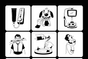 Dentist Drawing Illustration, a Healthcare Illustration by Vectors Market (Thumbnail 8 of 9)