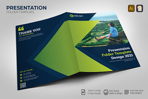 Presentation Folder Template Design, a Poster Template by zahidhossainalif