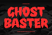 Ghost Baster - Scary Bloody Font, a Font by Pekotype (Thumbnail 1 of 15)