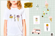 Ice Ice Baby graphic collection, a Texture Illustration by solmariart (Thumbnail 6 of 7)