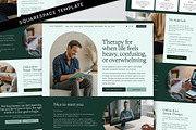 Male Therapist Squarespace Template, a Squarespace Template by Template Twist Shop (Thumbnail 1 of 9)