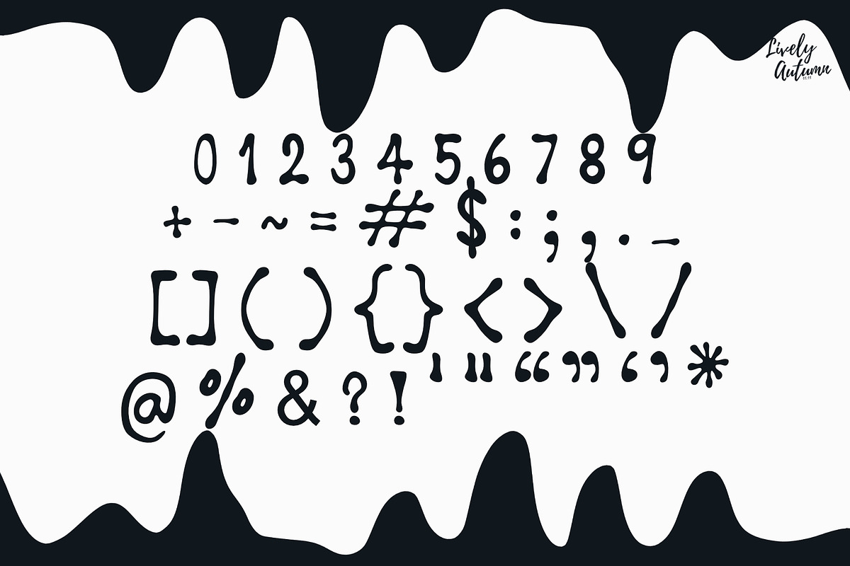 Magical Ink | handwriting font, a Handwritten Font by LivelyAutumn11.11 (Photo 3 of 4)