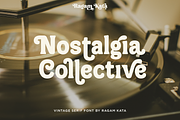 Nostalgia Collective - Vintage Serif, a Serif Font by RagamKata (Thumbnail 1 of 10)