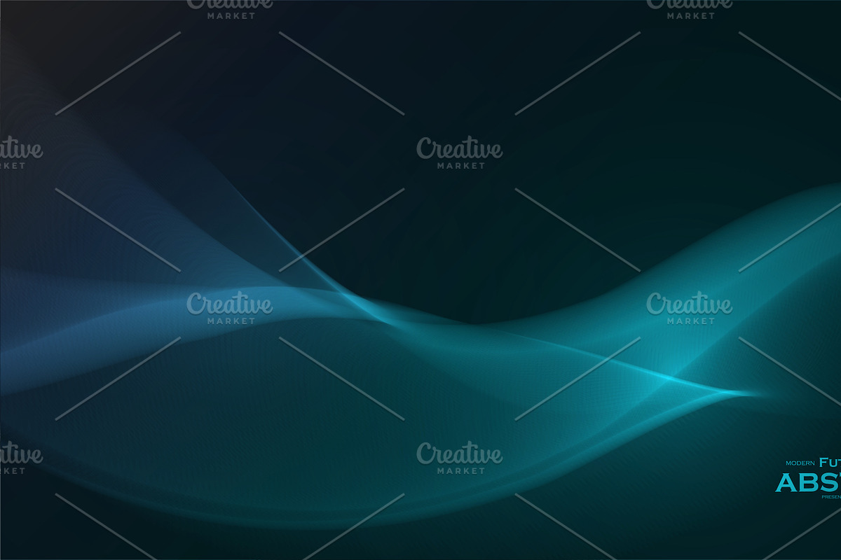 Neon glowing wave, magic energy, a Pattern Graphic by majcot (Photo 4 of 6)