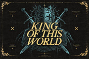 Ruined Empire - Dark Fantasy Font, a Serif Font by HipFonts (Thumbnail 2 of 11)