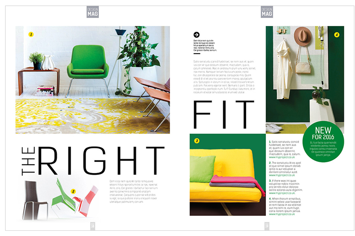 Magazine Template InDesign 07, a Magazine Template by Love Graphic Design (Photo 18 of 29)
